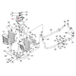 Schlauchschelle Kuehlwasserbehaelter Oe˜ 8-16 mm, PIAGGIO fuer Vespa GTS/GTS Super/GTV 250/300ccm ('14-) fuer Vespa GTS/GTS Super/GTV 250/300ccm ('14-)