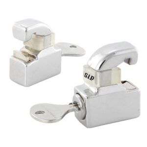 Schloss Set Seitenhaube, SIP fuer Vespa 125 GT/GTR/TS/Super/150 GL/Sprint/V./Super/160 GS/180 SS/PX fuer Vespa 125 GT/GTR/TS/Super/150 GL/Sprint/V./Super/160 GS/180 SS/PX