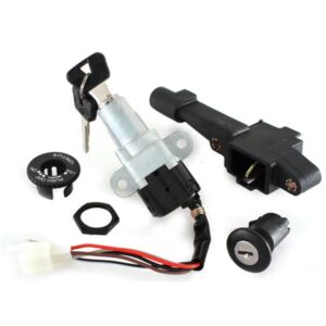 Schloss Set fuer MALAGUTI Centro Base/SL/SL Kat '93-'00 alle F10-Modelle Bj.'92-'03 fuer MALAGUTI Centro Base/SL/SL Kat '93-'00 alle F10-Modelle Bj.'92-'03