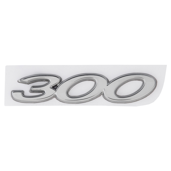 Schriftzug "300" Gepaeckfach fuer Vespa GTS 300ccm ('16-) fuer Vespa GTS 300ccm ('16-)