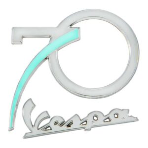 Schriftzug "70Â°" Gepaeckfach fuer Vespa Primavera 50-150ccm/GTS 300ccm (2016) fuer Vespa Primavera 50-150ccm/GTS 300ccm (2016)