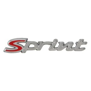 Schriftzug "Sprint" Beinschild vorne fuer Vespa Sprint 50-150ccm 2T/4T fuer Vespa Sprint 50-150ccm 2T/4T