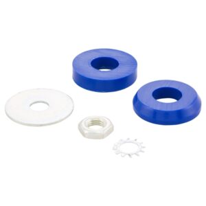 Silentgummi Kit StoOeŸdaempfer 17x38x9 mm, vorne, oben, CLAUSS STUDIOS fuer Vespa PX80-200/PE/Lusso/'98/ MY/T5/Cosa 125-150 Elestart/LML Star 125-200 2T/4T/Deluxe 2T/4S/Speedy/Stella fuer Vespa PX80-200/PE/Lusso/'98/ MY/T5/Cosa 125-150 Elestart/LML Star 125-200 2T/4T/Deluxe 2T/4S/Speedy/Stella