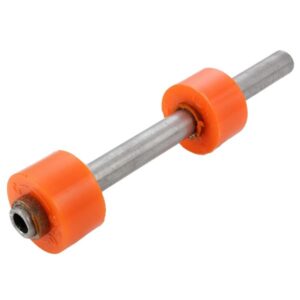 Silentgummi Motorschwinge, links oder rechts, orange, PLC fuer Vespa 90 2Â°-125/PV/ET3/PK80-125 S/PK125/ETS/N/XL2 fuer Vespa 90 2Â°-125/PV/ET3/PK80-125 S/PK125/ETS/N/XL2