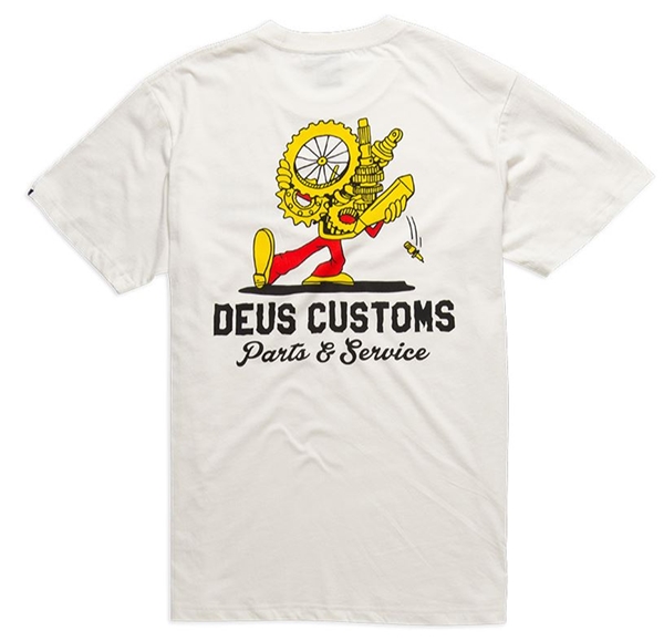 T-Shirt DEUS Bush Mechanics GroeOeŸe: S fuer Maenner fuer Maenner