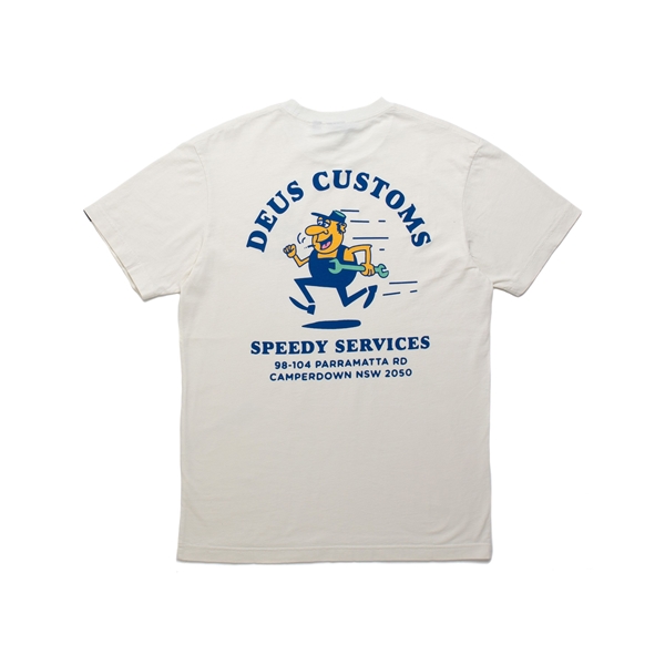 T-Shirt DEUS Speedy GroeOeŸe: L fuer Maenner fuer Maenner