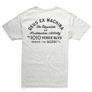 T-Shirt DEUS Venice Address Pocket GroeOeŸe: S fuer Maenner fuer Maenner