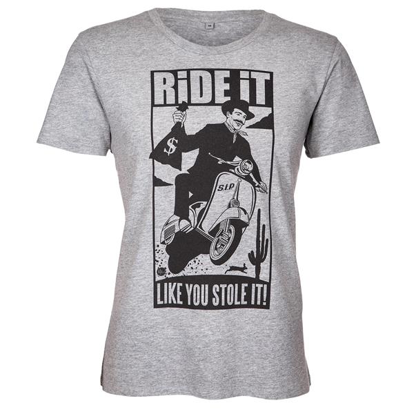 T-Shirt SIP "Ride it like you stole it" GroeOeŸe: XXL fuer Maenner fuer Maenner