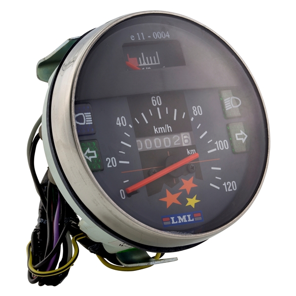 Tachometer LML fuer LML Star 125-150 Star/Deluxe/Stella 2T fuer LML Star 125-150 Star/Deluxe/Stella 2T