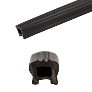 Trittleistengummi, links & rechts fuer Lambretta 125 DL/GP/150 DL/GP/200 DL/GP fuer Lambretta 125 DL/GP/150 DL/GP/200 DL/GP