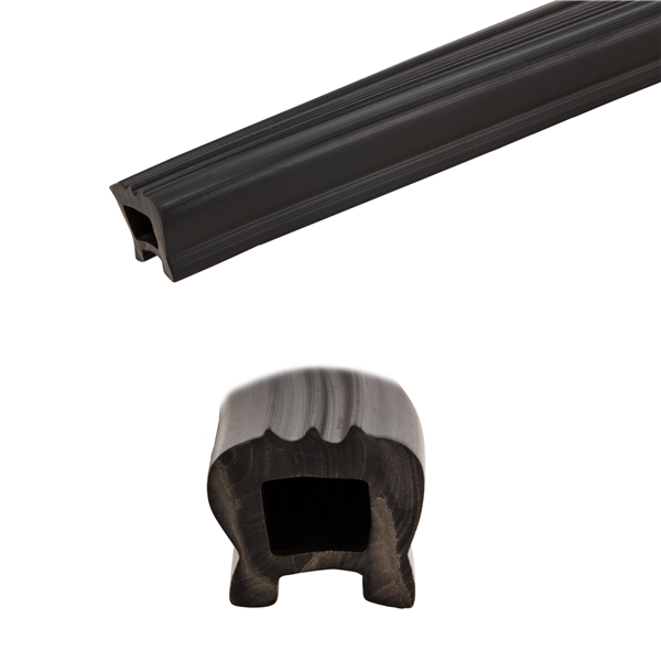 Trittleistengummi, links & rechts fuer Lambretta 125 DL/GP/150 DL/GP/200 DL/GP fuer Lambretta 125 DL/GP/150 DL/GP/200 DL/GP