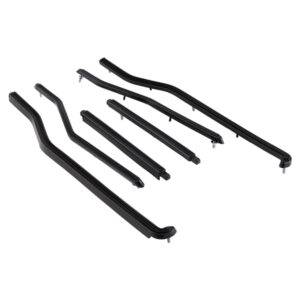 Trittleistensatz hinten, links & rechts fuer Lambretta 125 LI 3Â°/LIS/150 LI 3Â°/LIS/SX/175 TV 3Â°/200 TV/SX fuer Lambretta 125 LI 3Â°/LIS/150 LI 3Â°/LIS/SX/175 TV 3Â°/200 TV/SX