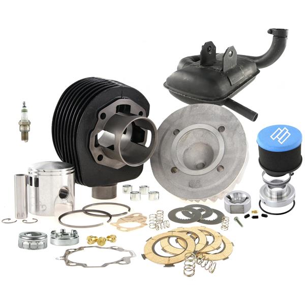 Tuningkit MALOSSI Sport MK III 139 ccm fuer Vespa P80X/PX80 E/Lusso/PX100E fuer Vespa P80X/PX80 E/Lusso/PX100E