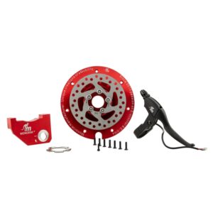 Umruestkit Scheibenbremse original Motor 120mm Bremsscheibe MONORIM fuer E-Scooter Hinterrad fuer SEGWAY Max G30 D/E/G30 D/E II/G30 LD/LE fuer SEGWAY Max G30 D/E/G30 D/E II/G30 LD/LE