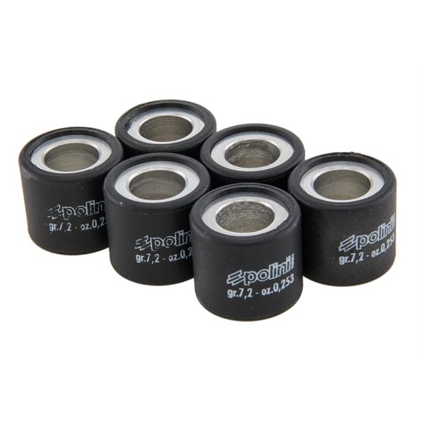 Variatorrollen POLINI 19x17 mm 13,5g fuer GILERA/PIAGGIO Hexagon 125-180/Skipper 125-150/TPH 125/Runner 125-180 fuer GILERA/PIAGGIO Hexagon 125-180/Skipper 125-150/TPH 125/Runner 125-180
