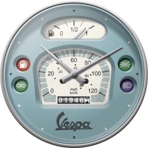 Wanduhr Tacho Vespa