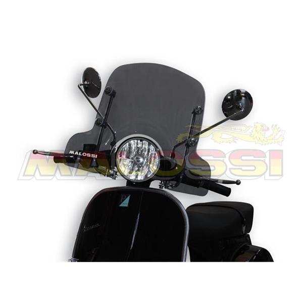 Windschild MALOSSI Sport Screen fuer Vespa PX80-200/PE/Lusso/'98/MY/'11 fuer Vespa PX80-200/PE/Lusso/'98/MY/'11
