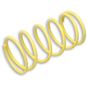 Gegendruckfeder MALOSSI gelb, Haerte: 7,3k, (d) 5,7mm, L 153mm, Oe˜ 77,2mm