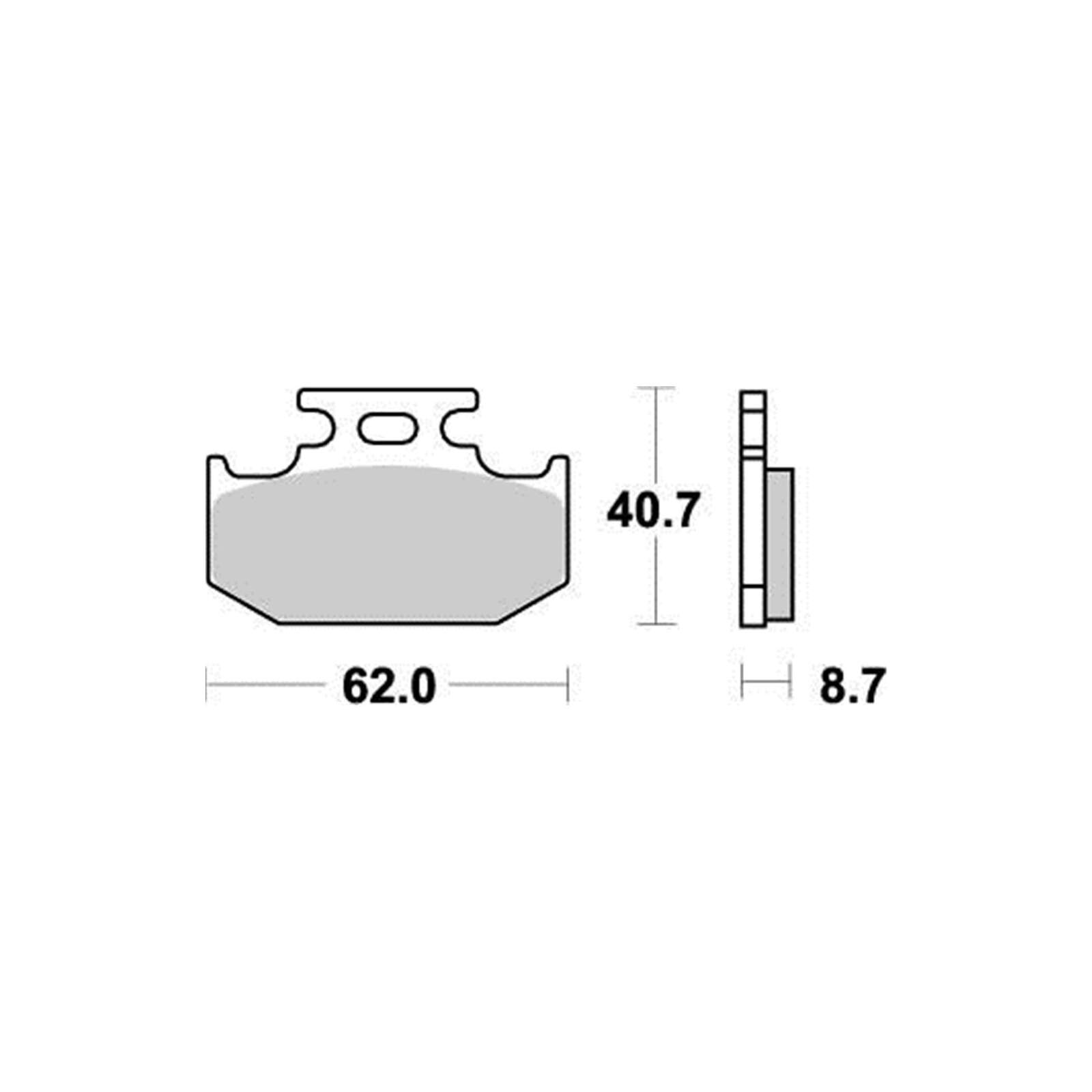 Moto-Master Bremsbeläge Nitro 092221