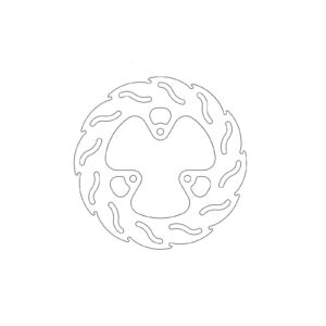 Moto-Master Bremsscheibe Flame Hinten 110208