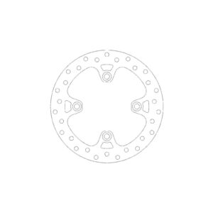 Moto-Master Bremsscheibe Flame Hinten 110350