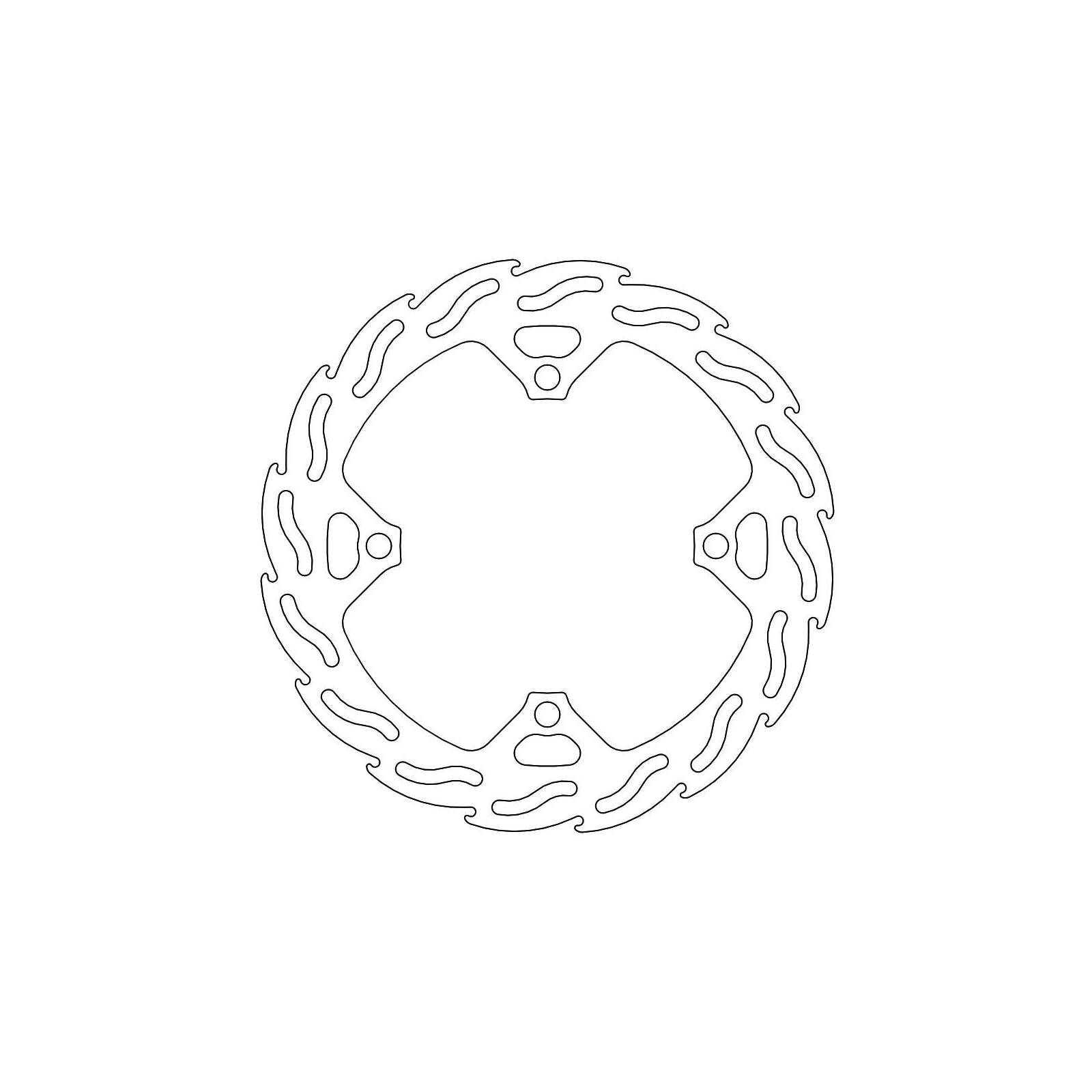 Moto-Master Bremsscheibe Hinten Fact Suzuki 110390