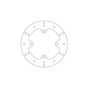 Moto-Master Bremsscheibe Flame Hinten 110445