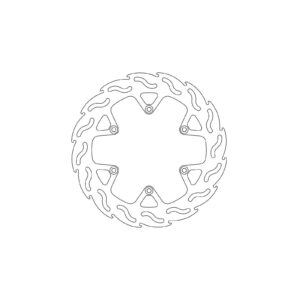 Moto-Master Bremsscheibe Fix Flame 4. 110640