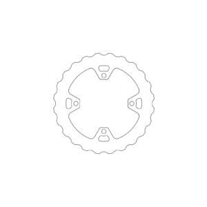 Moto-Master Bremsscheibe Fix Wave Mud 110643