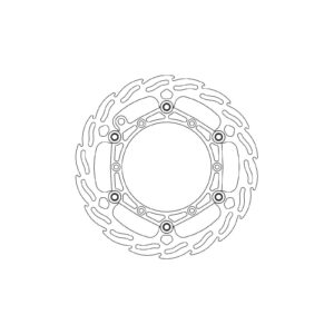 Moto-Master Bremsscheibe Float Flame L 111075