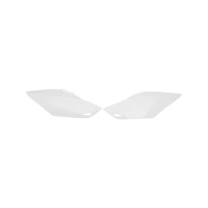 UFO Plast Seitenteile Honda Crf250R 14 (Set, For Single Pipe) Weiss...