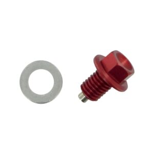 Moose Racing Drain Plug Magnetic Red DP110