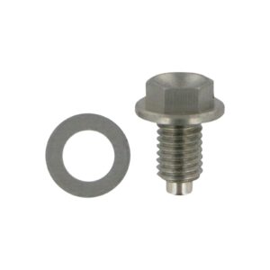 Moose Racing Drain Plug Magnetic Slvr DP116