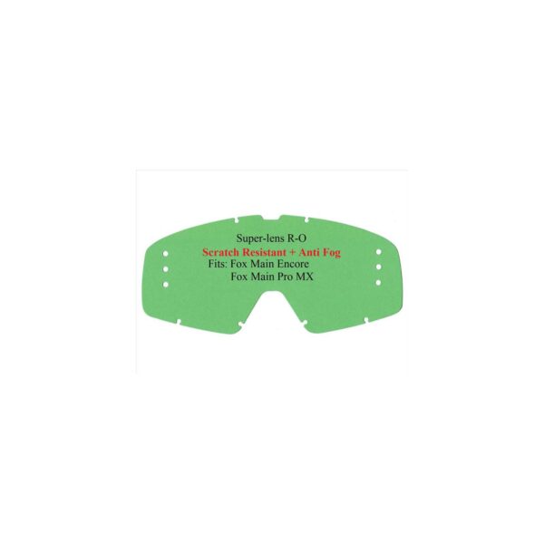 Fox Ersatzglas Main Pro / Encore Roll Off Klar Hersteller: Polywel