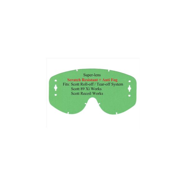 Scott Ersatzglas 83-89 / Jopa Venom Roll Off Klar Hersteller: Polywel