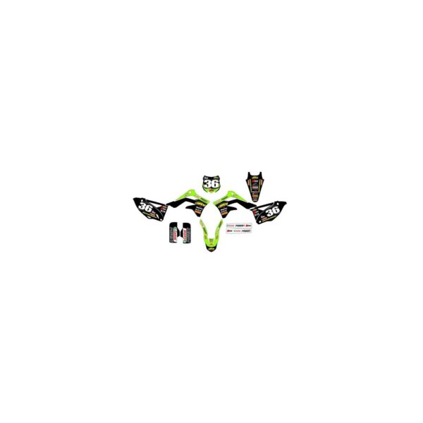 TTW-Offroad Aufklebersatz TTW Team 2015 Kawasaki KXF 450 12-