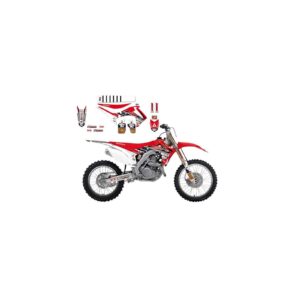 Blackbird Aufkleberset Replica Muscle Milk Honda TJ 2014 Honda CRF...