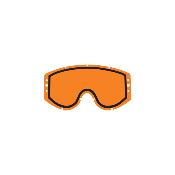 Smith Ersatzglas Speed Evo Roll Off Doppelglas Gelb Getoent...