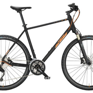 KTM X-Life 1964 Cross black matt (chrome orange+chrome glossy) 2024 28"; Diamant