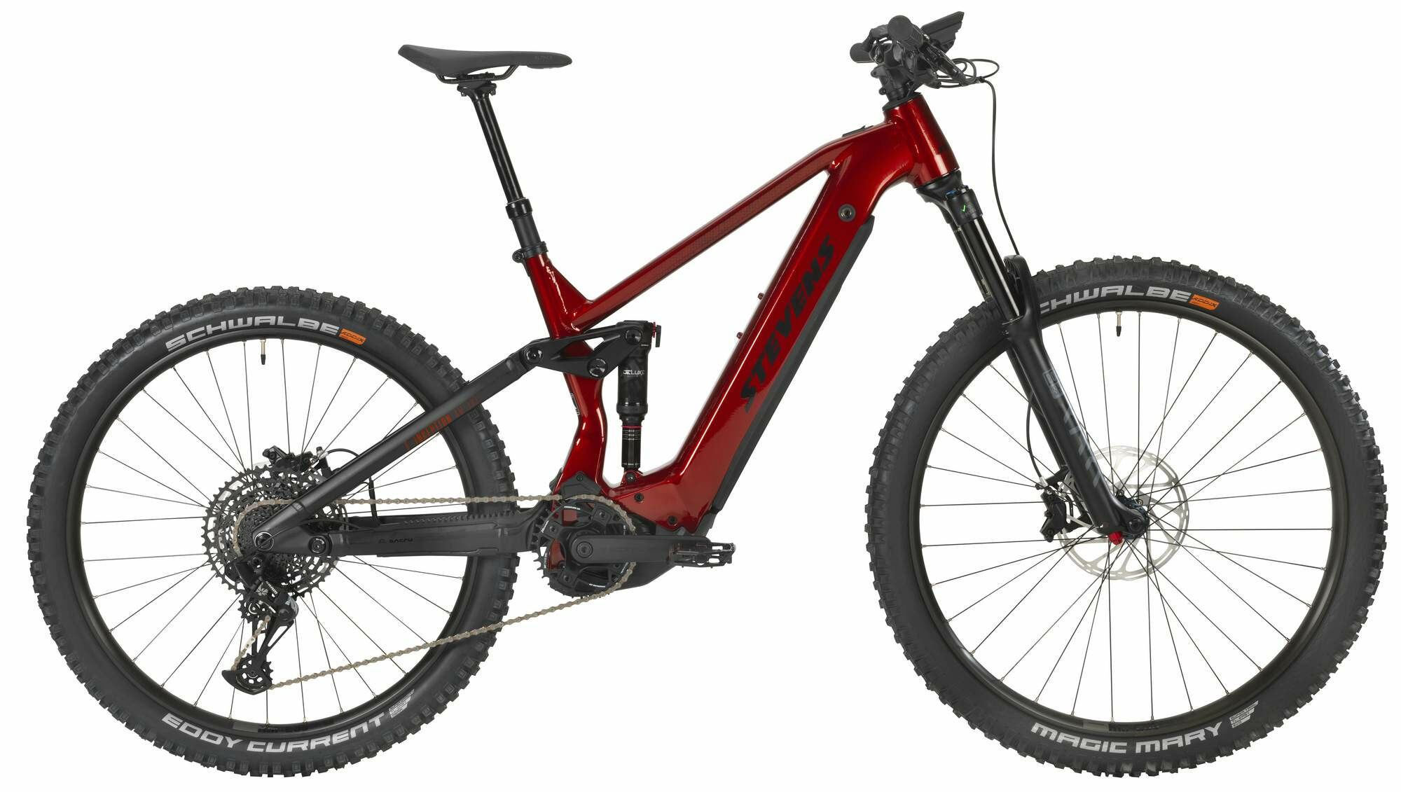 Stevens E-Inception AM 7.6.1 GTF Pearl Red 2023 29";/27,5"; 625 Wh Diamant