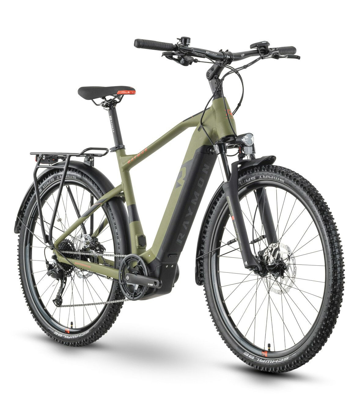 Raymon CrossRay E 5.0 armor/black/red 2022 27,5"; 500 Wh Diamant