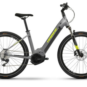 Haibike Trekking 6 Cross gloss grey/neon 2022 27,5"; 630 Wh Wave