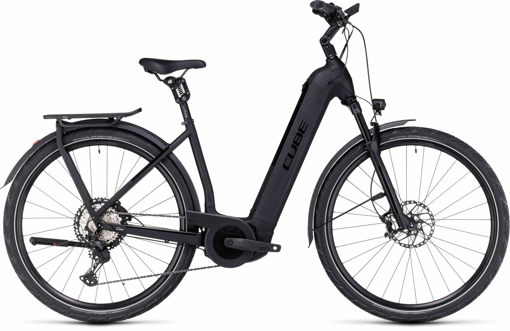 Cube Kathmandu Hybrid SLT 750 black´n´metal 2024 28"; 750 Wh Wave