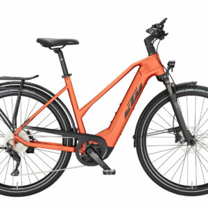 KTM MACINA SPORT 510 burnt orange matt (black+grey) 2023 28"; 500 Wh Trapez
