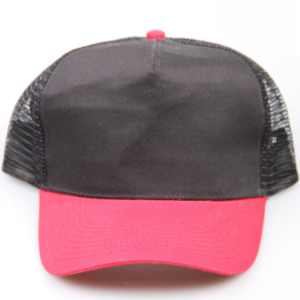 Trucker Cap Blank Black/Red