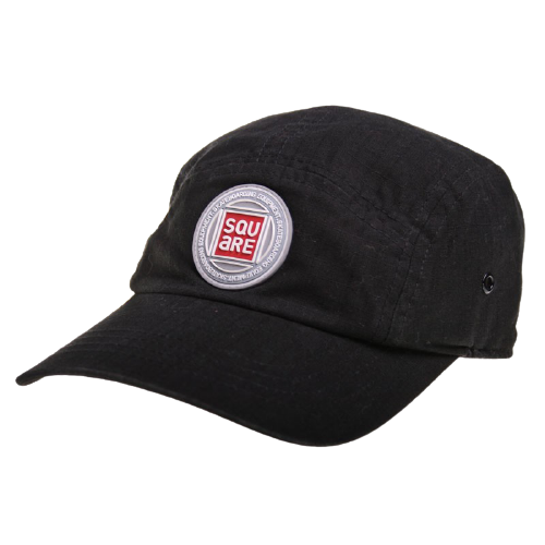Four Square Military Cap Black