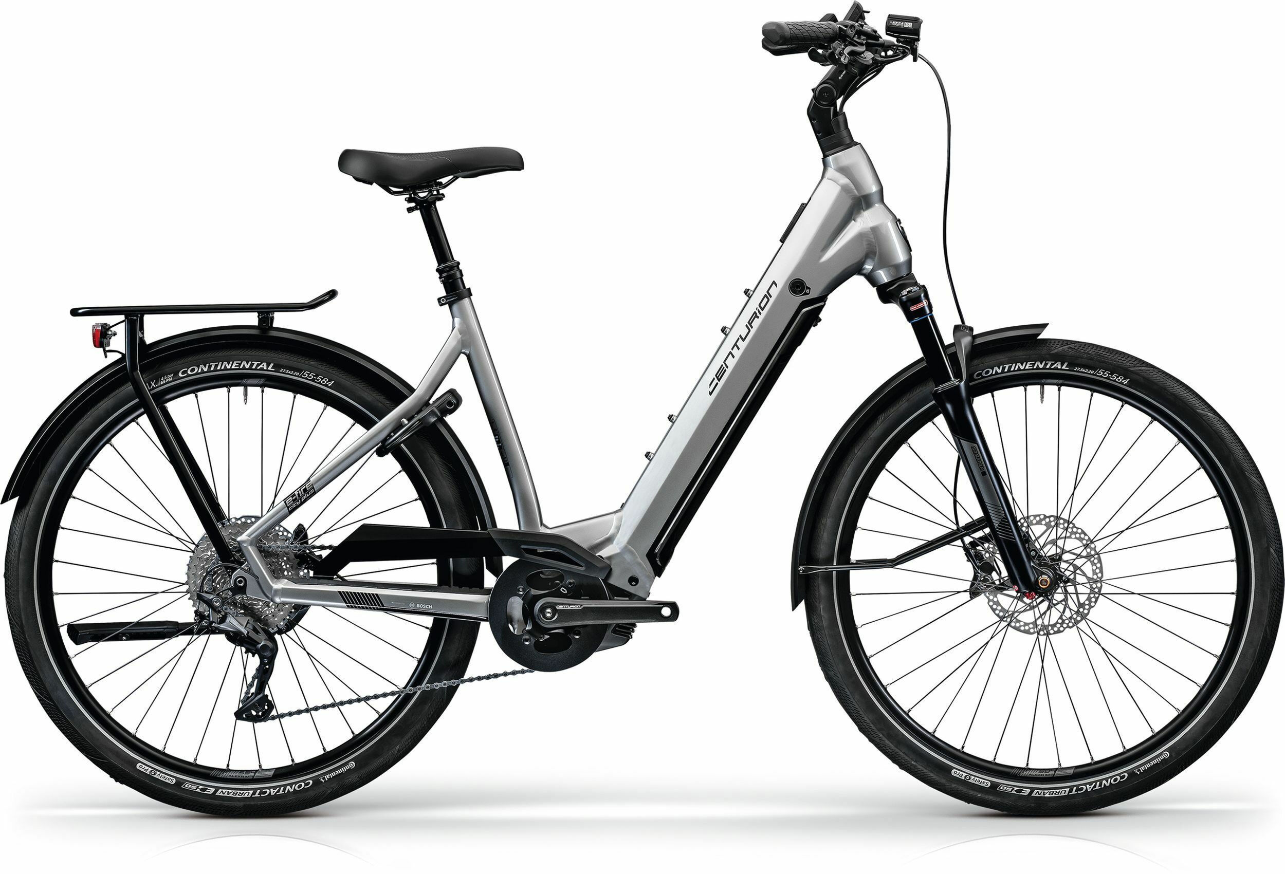 Centurion E-Fire City R960i Plus grau 2023 27,5"; 625 Wh Wave