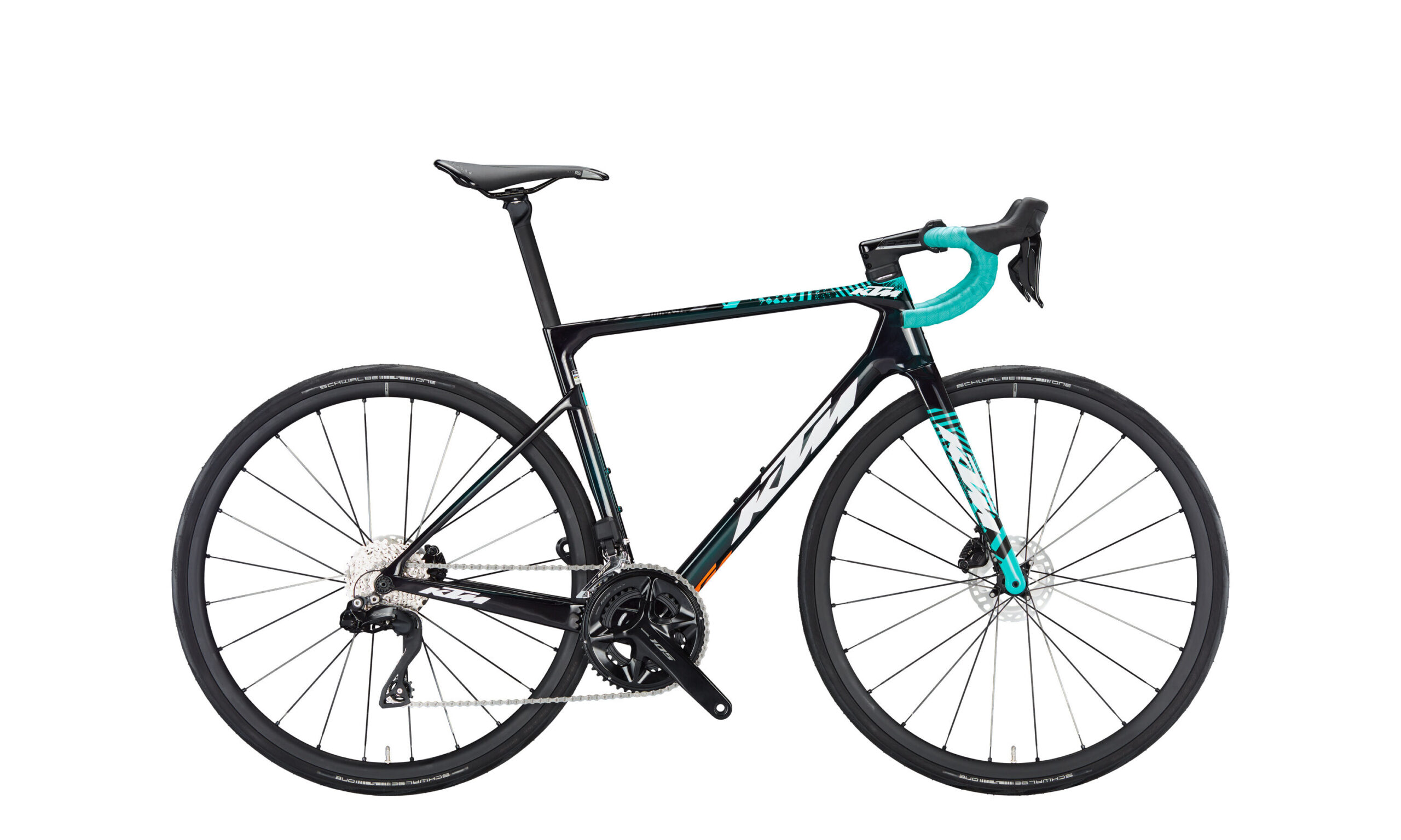KTM REVELATOR ALTO ELITE Di2 transparent glaz (white+glaz+black) 2023 28"; Diaman...