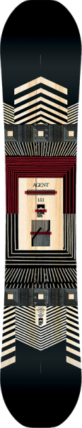 Rome Snowboard Agent 155W