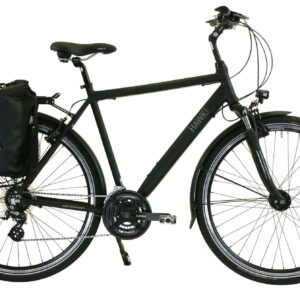 Hawk Trekking Gent Premium Plus Black 2023 28"; Diamant
